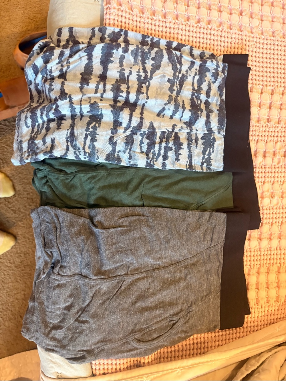 Fabletics boxer briefs size medium 3 pack